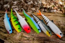 Savage Gear Gumová Nástraha Cannibal Minnow V-Tail Blue Chart (2)