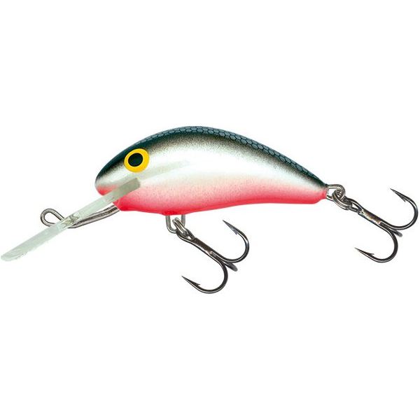 Salmo Wobler Rattlin Hornet Floating Grey Silver - 4,5 cm 6 g