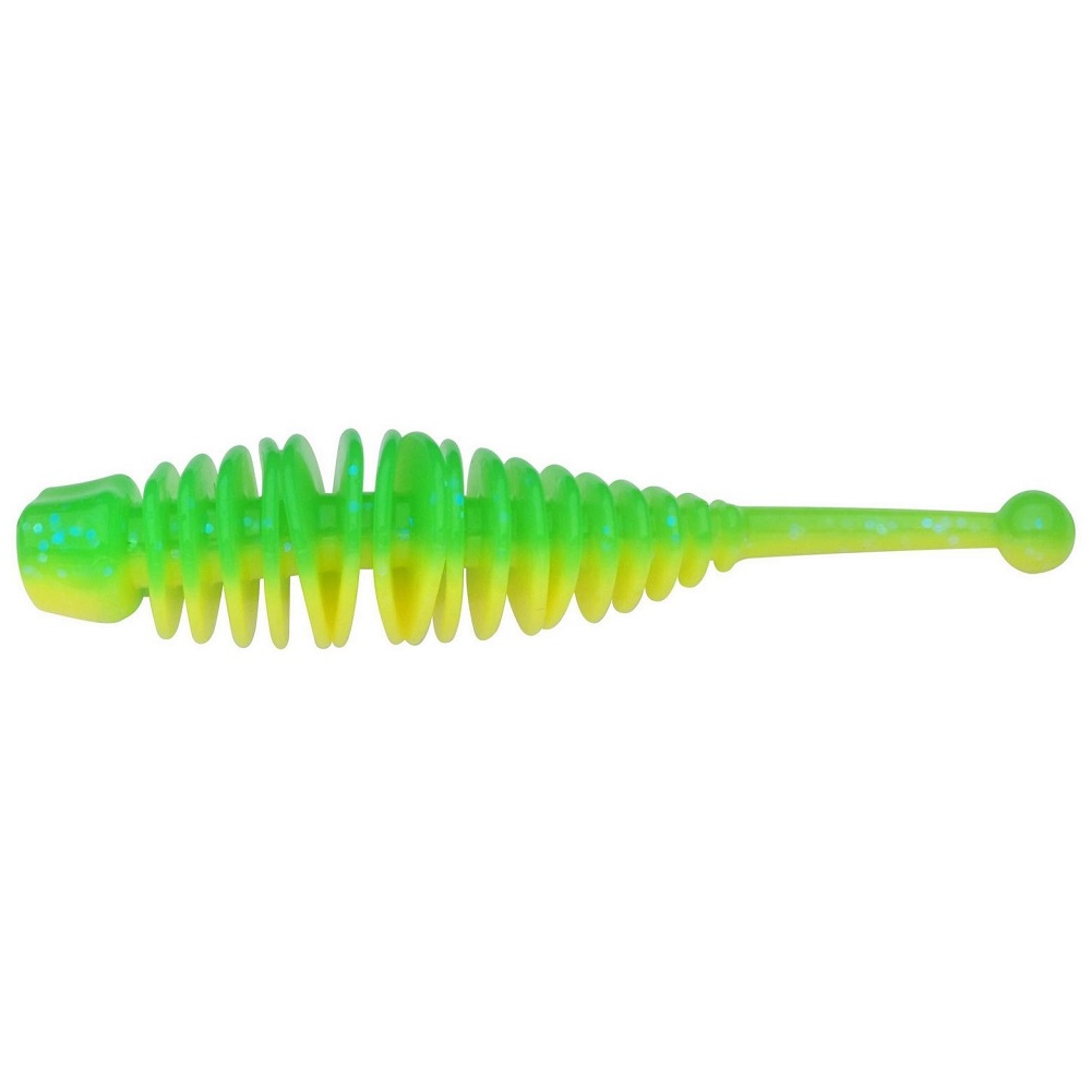 Levně Berkley gumová nástraha powerbait power naiad spring green sunshine yellow - 3 cm 12 ks