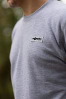 Korda Tričko s Dlouhým Rukávem Patch Crewneck Heather Grey (3)