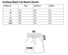 Black Cat Koupací Kraťasy Beach Shorts (5)