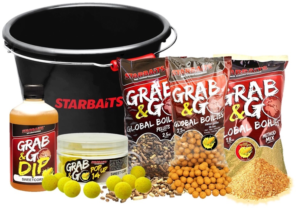Starbaits akční kbelík g&g global sweet corn