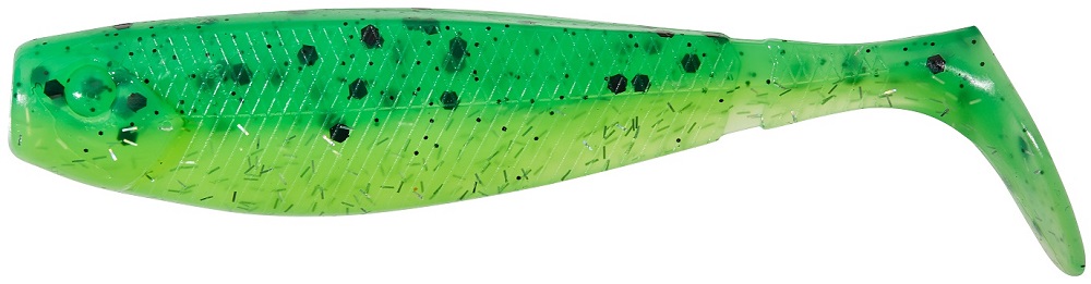 Levně Gunki gumová nástraha g bump classic lime chart pepper - 14 cm 31 g