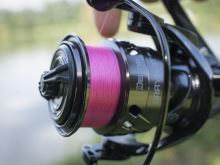 Delphin Splétaná Šňůra Troutera NX Růžový 135 m (1)