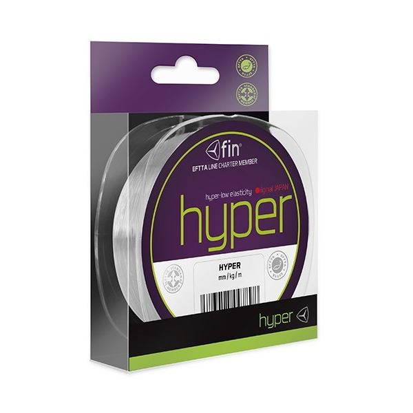 Fin Vlasec Hyper Platinum 300 m Čirá