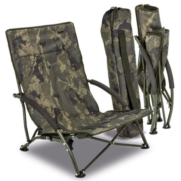 Solar Křeslo Undercover Camo Foldable Easy Chair Low