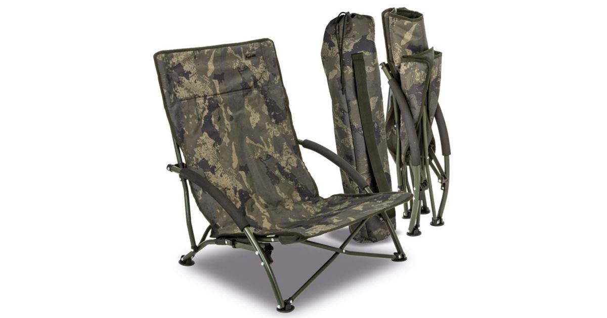 Solar Křeslo Undercover Camo Foldable Easy Chair Low