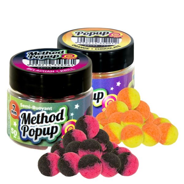 Benzar Mix Plovoucí Boilies Pop Up Bicolor Method 7 mm