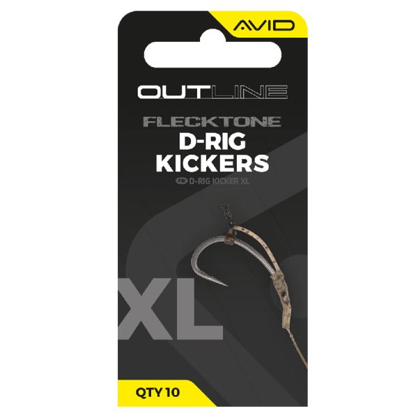 Avid Carp Rovnátka Outline FleckTone D-Rig Kicker