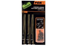 Fox edges hotové montáže leadcore leaders with kwik change kit (1)
