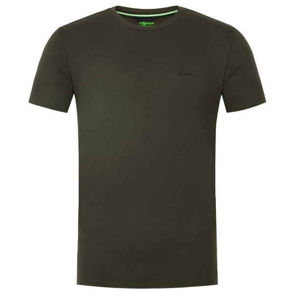 Korda Tričko Minimal Tee Dark Olive