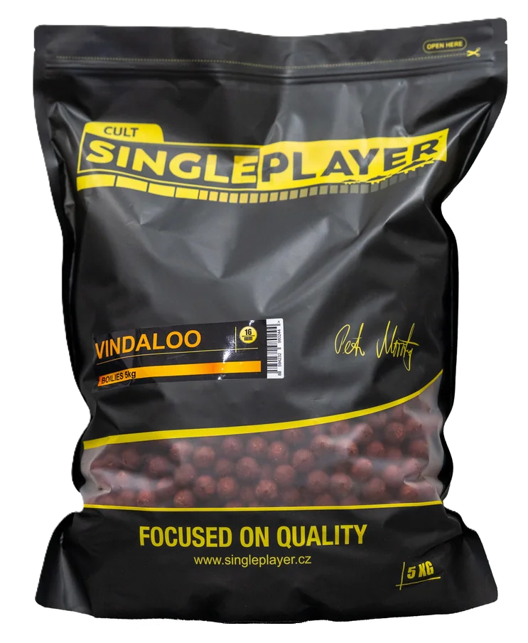 Levně Singleplayer boilies vindaloo - 5 kg 24 mm