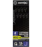 Matrix Návazec MXC-4 X-Strong Boilie Pin Rigs Barbless 10 cm (3)