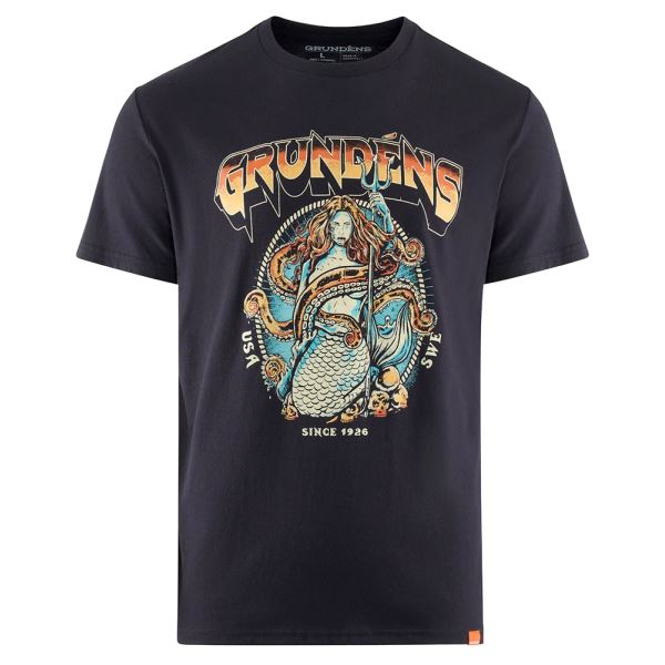 Grundéns Tričko Siren SS T-Shirt Black