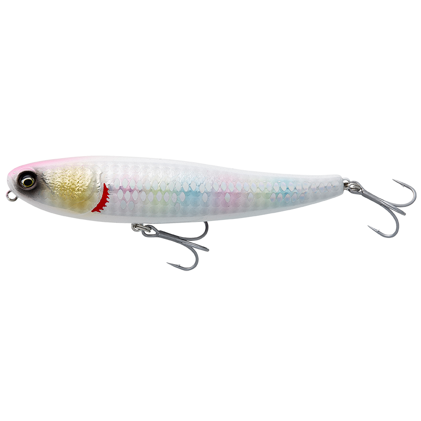 Levně Savage gear wobler bullet mullet floating ls white candy 8 cm 8 g