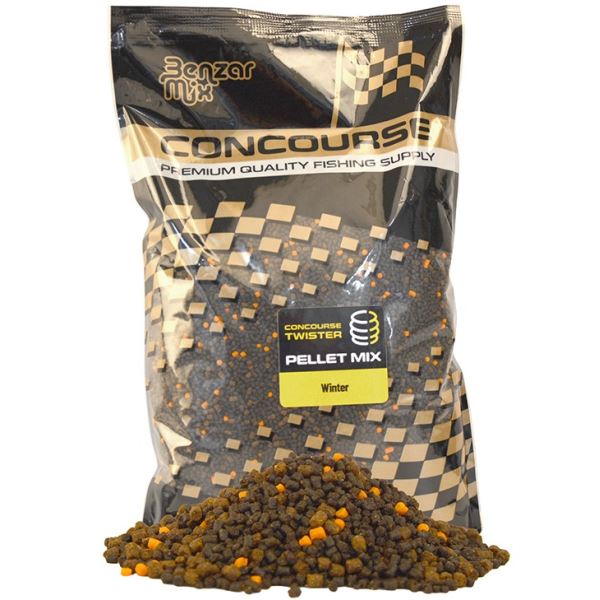 Benzar Mix Mikro Pelety Concourse Twister Pellet Mix 2 a 4 mm 800 g