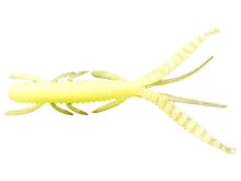 LUCKY JOHN Svítící Gumová Nástraha Hogy Shrimp 10ks Ocean Pearl - Délka 7,6 cm
