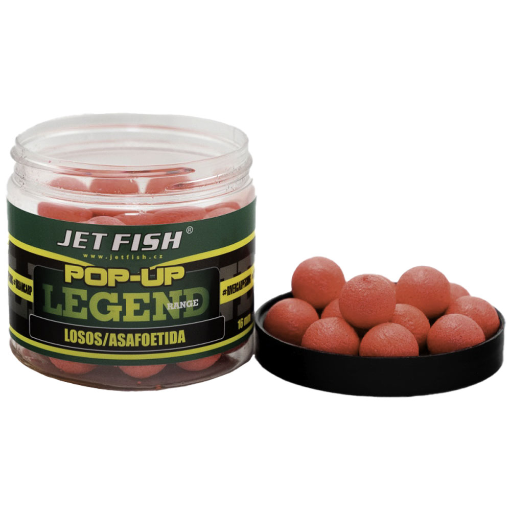 Levně Jet fish pop up legend range losos asafoetida - 40 g 12 mm