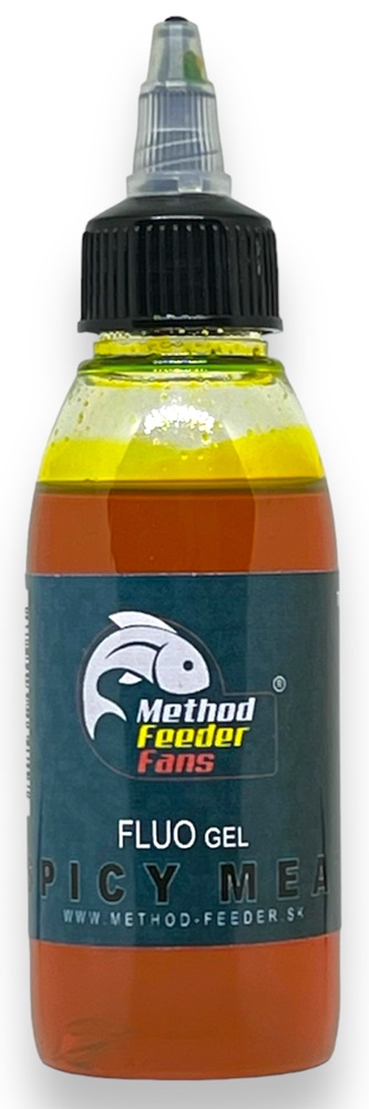 Levně Method feeder fans gel fluo 100 ml - spice meat