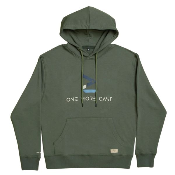 One More Cast Mikina OMC Big-Eye Forest Green Hoodie