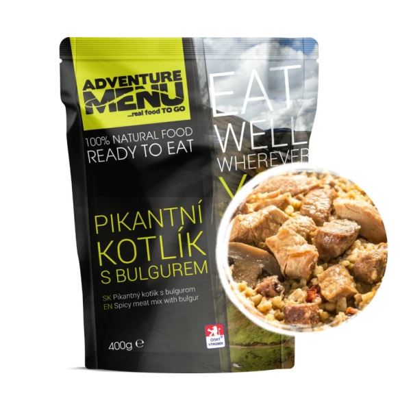 Adventure Menu Pikantní Kotlík S Bulgurem