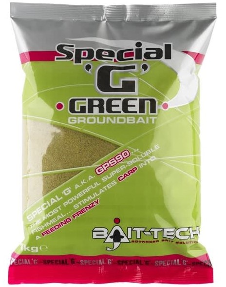 Levně Bait-tech krmítková směs special g green 1 kg
