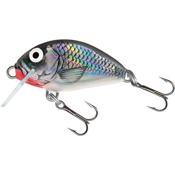 Salmo Wobler Tiny Floating Holographic Grey Shiner 3 cm 2 g
