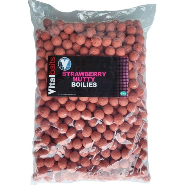 Vitalbaits Boilies Strawberry Nutty