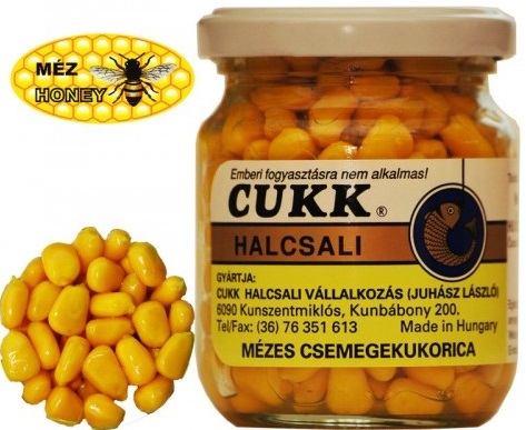 Levně Cukk kukuřice bez nálevu 220 ml- vanilka