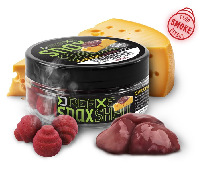 Delphin wafters rozpustná nástraha d snax shell sýr játra 30 g - 10 mm