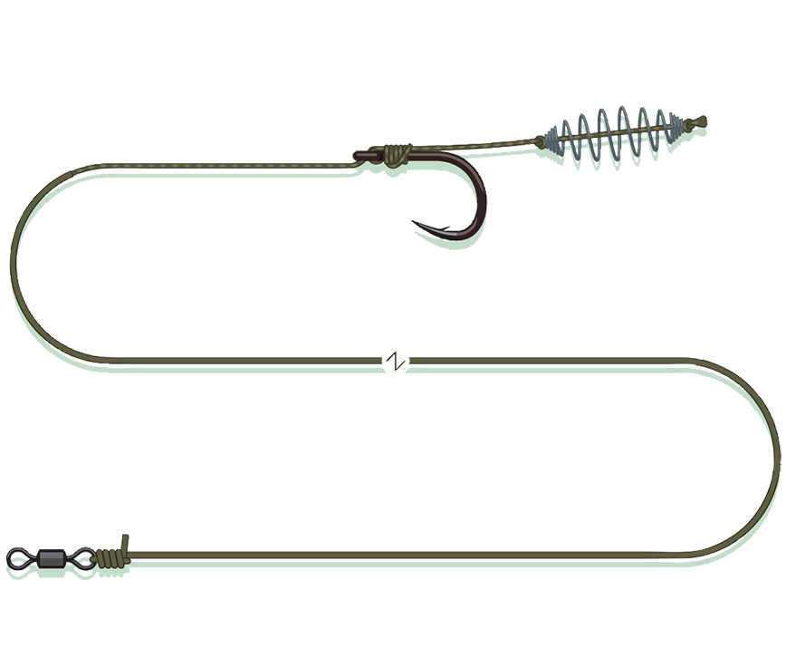 Levně Madcat návazec pellet paste rig sinking - 0,90-1,35 mm - 65 cm 2/0