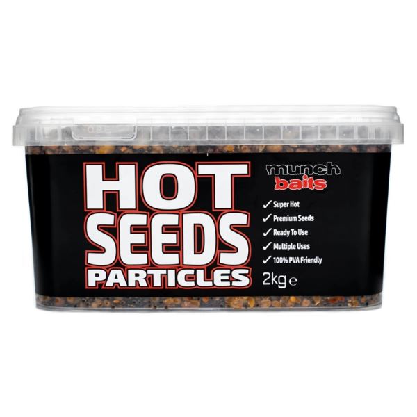 Munch Baits Nakládaný Partikl Hot Seeds 2 kg