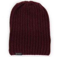 Sticky Baits Zimní Čepice Maroon Knitted Beanie Sticky Baits Zimní Čepice Maroon Knitted Beanie