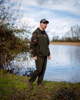 Fox Mikina LW Khaki Camo Split Zip Hoody (3)