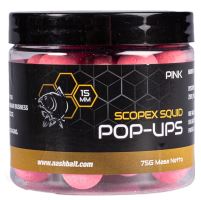 Nash Plovoucí Boilie Pop Ups Scopex Squid Pink 75 g (1)