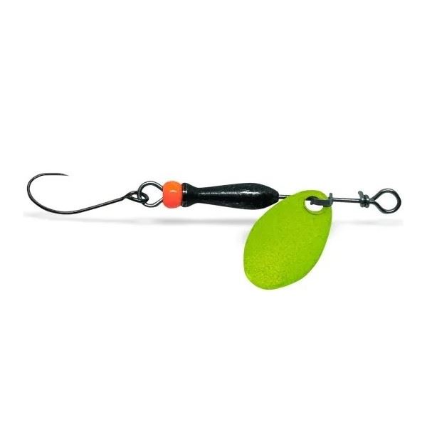 JigovkyCZ Třpytka Classic Barbless Fluo Yellow (Black/Orange)