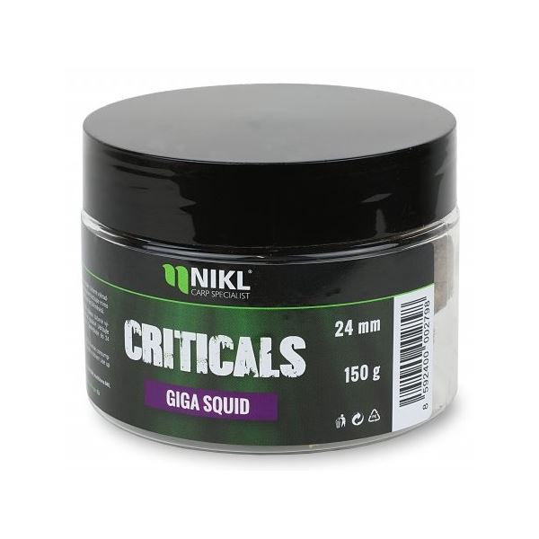 Nikl Criticals boilie Giga Squid 150 g