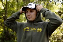 Sportex Rybářská Mikina s Kapucí Zelená (3)