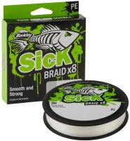 Berkley Splétaná Šňůra Sick Braid White 150 m - 0,10 mm 7,5 kg