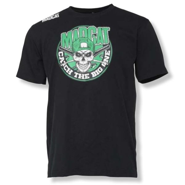 Madcat Tričko Skull Logo T-Shirt Black