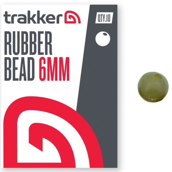 Trakker Gumový Korálek Rubber Bead 6 mm 10 ks