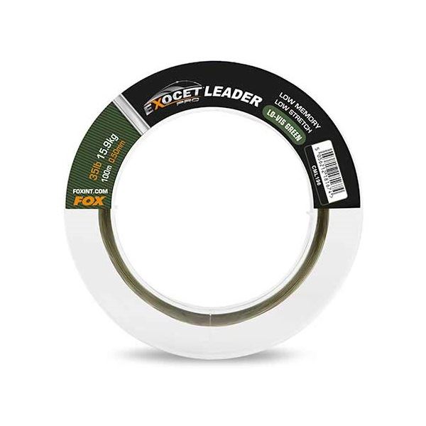 Fox Vlasec Exocet Pro Low Vis Green Leader