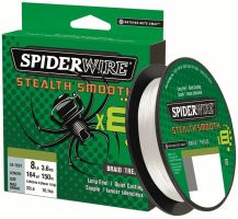 Spiderwire Splétaná Šňůra Stealth Smooth 8 Průhledná 150 m - 0,06 mm 5,4 kg