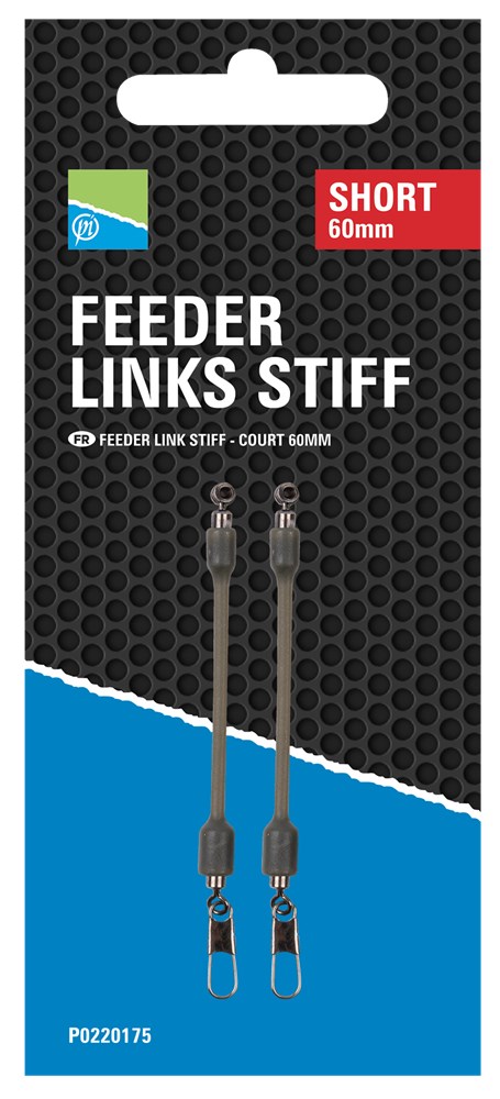 Preston Innovations Závěska Feeder Links Stiff 2 ks (2)