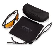 Nash Polarizační Brýle Black Wraps Yellow Lens (1)
