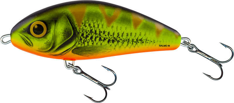 Levně Salmo wobler fatso sinking mat tiger 10 cm