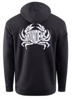 Grundéns Mikina Eat Your Words DWR HD Hoodie Black Crab Graphic - L
