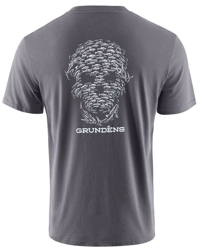 Grundéns tričko bait ball ss t-shirt anchor - xl
