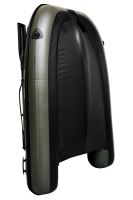 Garda Nafukovací Člun Wide Fish 210 s Pevnou Podlahou Olivově Zelený (3)