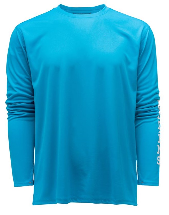 Grundéns funkční uv triko tough sun crew azure - s